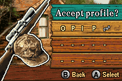 Cabela's Big Game Hunter screenshot 4 for GameBoy Advance
